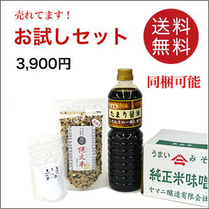 【送料無料】真生塩のお試しセット【北海道・沖縄・九州・離島は送料がかかります】