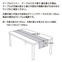 『セミオーダーメイド』両面仕様 コースター ランチョンマット テーブルランナー向け fabrizm 日本製 3