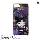 サンリオ 雑誌LARME×クロミ コラボ スマホケース iPhone 日本製 ラメ キラキラ かわいい Android 携帯 カバー キャラクター グッズ ラルム KUROMI