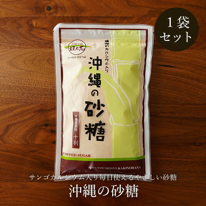 沖縄の砂糖 450g入×1袋 サンゴカルシウム入り 1000円ポッキリ お料理用砂糖 送料無料