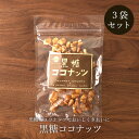 ＼クーポンで10％OFF／黒糖ココナッツ 90g×3袋 ココナッツと黒糖 黒糖菓子 送料無料