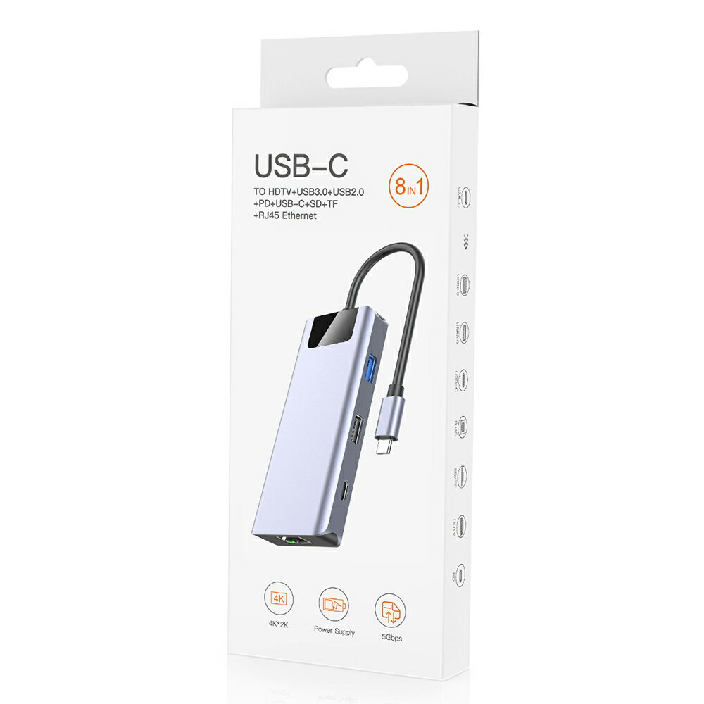 USB 3.0 ハブ スリム 薄型 軽量アルミ合金 コンパクト軽量ハブ 8in1 PD100W急速充電 SD/microSDカードリーダー USB Type-C ハブ MacBook ノートパソコン ノートPC surface iPhone15/15Pro iPad Air5/4 Pro2018/2020/2021/2022 Android