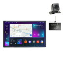 車載1DIN 13.3インチタッチパネルRAM6GB+ROM128GB 8コアプレイヤー Android10.0搭載 WiFi ラジオ USB Bluetoot...
