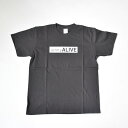 【買忘れ救済★全品10%OFFクーポン】 送料無料 jonnyALIVE ロゴ Tシャツ S M L LL 黒【メール便6】 P11 プレゼント ポイント消化 母の日