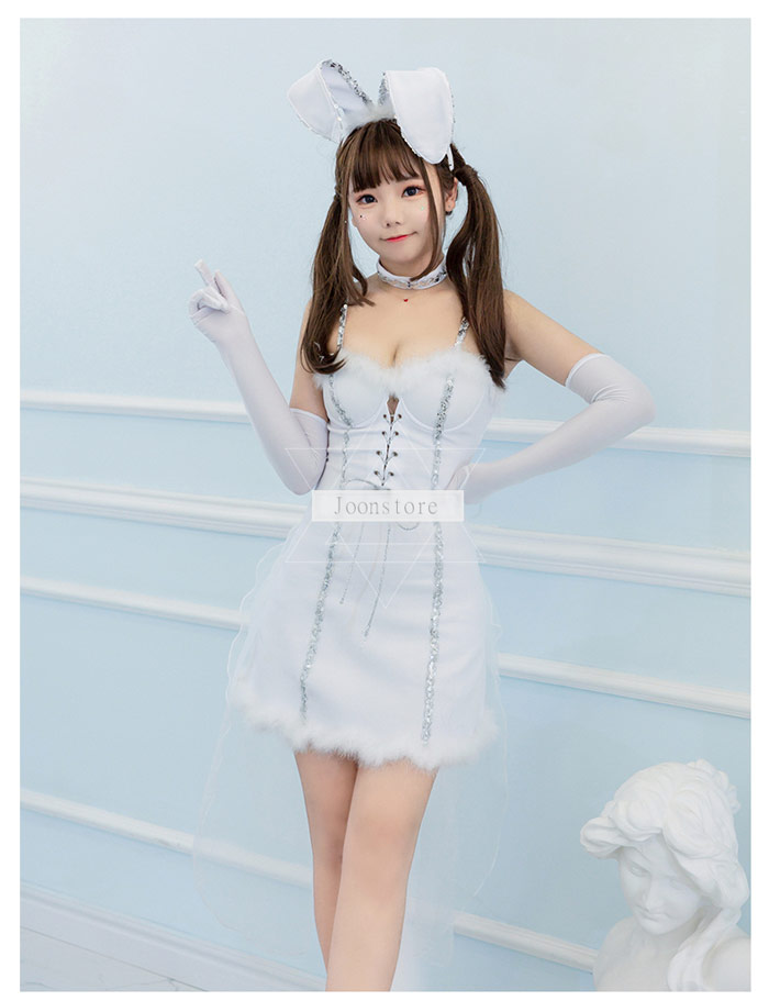 ハロウィン コスプレ セクシー バニーガール 衣装 バニー コスプレ衣装 コスチューム うさ耳 うさぎ コス こすぷれ レディース 大人 かわいい コスプレ衣装 仮装 衣装 ハロウィンコスプレ 学園祭 ハロウィンコスチューム ハロウィンコスプレ 衣装 仮装 joonstore-10000524 Joon store 楽天市場店 サンプル画像2
