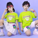 キッズダンス衣装 セットアップ 男の子 女の子 韓国 子供服 ダンス 衣装 ヒップホップ キッズ ダンス衣装 ヘソ出し tシャツ 半袖 パンツ スカート キッズダンス ダンスウェア 110 120 130 140 150 160 170