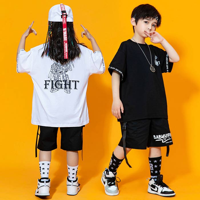 キッズ ダンス 衣装 ヒップホップ 子供服 夏 セットアップ 男の子 女の子 半袖tシャツ パンツ キッズ ダンス 衣装 上下 男の子 hiphop 演出服 かっこいい キッズダンス 子供ダンス ダンスウェア 110 120 130 140 150 160 170 180