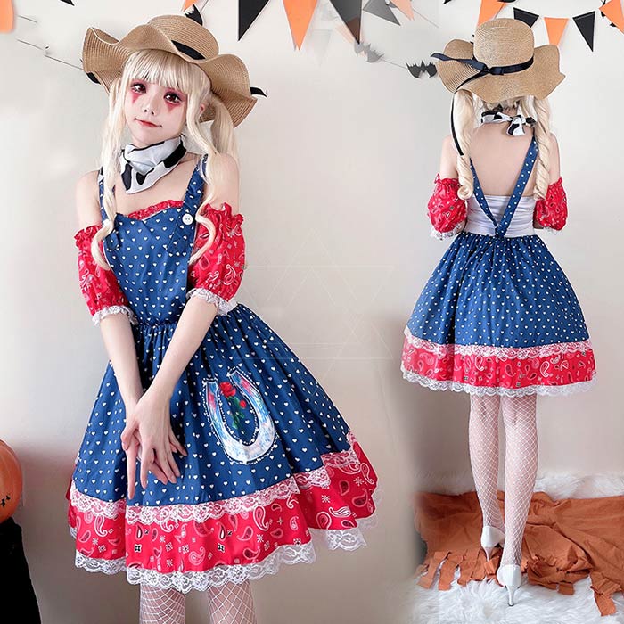 乐天商城 - ハロウィン コスプレ 海賊 仮装 パイレーツ コスチューム 大人 レディース 小悪魔 マリン 船長 海賊帽 キャプテン 可愛い ハロウィン仮装 コスプレ衣装 コスチューム衣装 イベント ハロウィンパーティー ハロウィンコスプレ ワンピース 膝丈 スカーフ付き