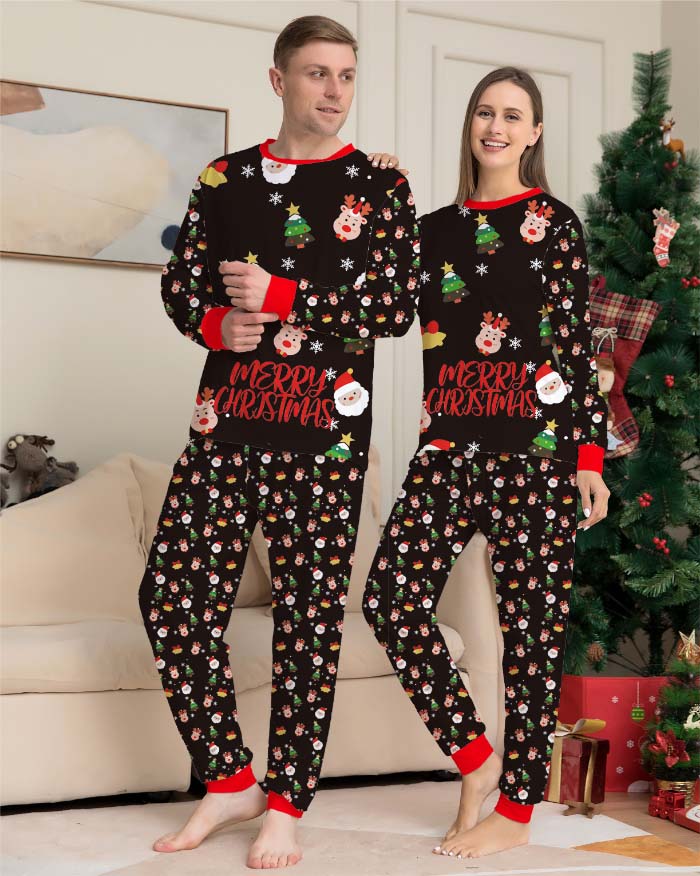 クリスマス 親子ペア パジャマ 親子お揃い 長...の紹介画像2