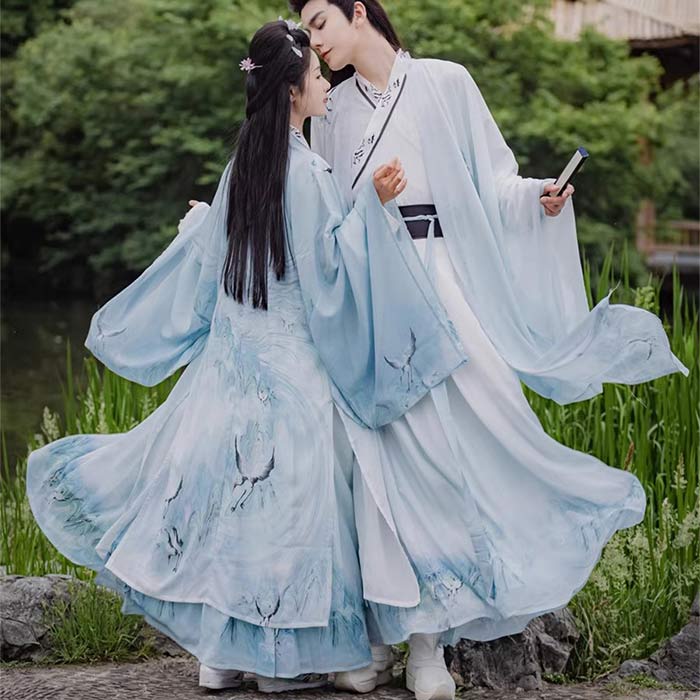 乐天商城 - 漢服 コスプレ 衣装 3点セット メンズ レディース 漢服 チャイナ風 華流 コスチューム ハロウィン衣装 仮装 龍 鳳 プリント 中華服 チャイナ服 女性 コスプレ衣装 チャイナ風 COSPLAY イベント 学園祭 文化祭 ハロウィン 衣装 中国古代時代劇 コスチューム 仮装 変装