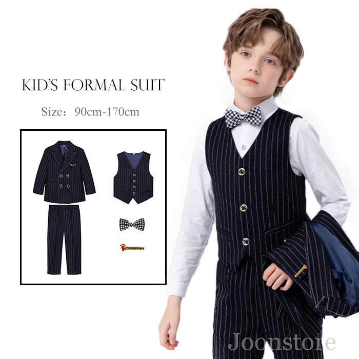 キッズスーツ男の子フォーマルスーツ...