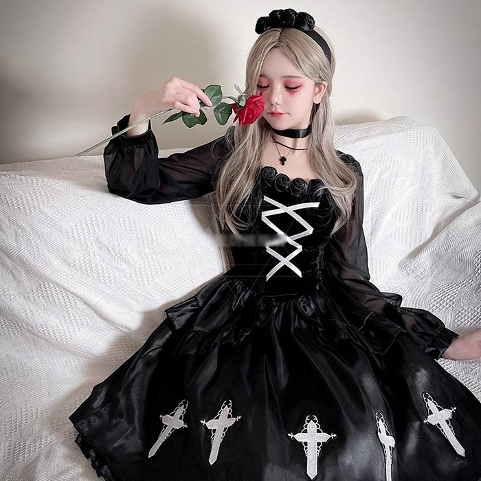 ハロウィン コスプレ 仮装 魔女 吸血鬼 ウィッチ ハロウィンコスプレ 大人 女性 可愛い 大きいサイズ こすぷれ 魔法少女 小悪魔 コスプレ衣装 ワンピース セクシー レディース 女性用 かわいい 衣装 コスチューム ハロウィン仮装 コスプレ衣装 コスプレ仮装 joonstore-10002424 Joon store 楽天市場店 サンプル画像2