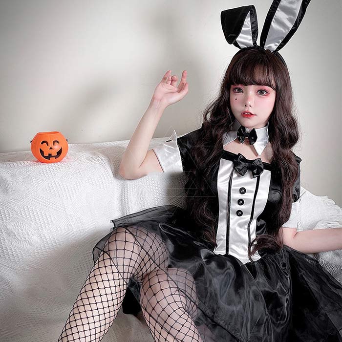 ハロウィン コスプレ バニーガール バニー 仮装 ハロウィンコスプレ 可愛い 大人 女性 衣装 レディース セクシー ミニスカ ミニースカート うさぎ セクシーバニー 大きいサイズ コスチューム ハロウィン仮装 コスプレ衣装 コスプレ仮装 コスプレハロウィン joonstore-10002443 Joon store 楽天市場店 サンプル画像3