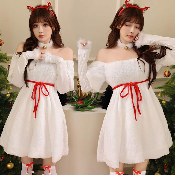乐天商城 - サンタ コスプレ サンタコス クリスマス サンタクロース コスチューム 衣装 大きいサイズ 長袖 コス セクシー サンタコスプレ サンタコスチューム クリスマスコスプレ ワンピース 大人 レディース コスチューム 衣装 仮装 クリスマス コスプレ サンタ 衣装 パーティー