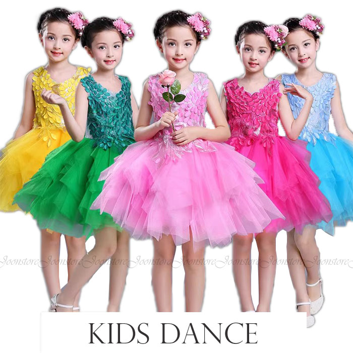 乐天商城 - キッズ ダンス 衣装 子供ワンピース 女の子 チュールドレス スパンコール ダンス衣装 チアダンス ガールズ 110 120 130 140 150 160 170 子供服 キッズ ジュニア 舞台ステージ衣装 ダンス衣装 派手 舞台 応援団 子供 発表会 ダンスウェア