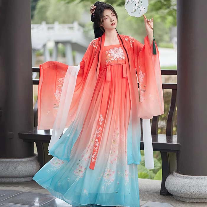 漢服 中華古代ドレス 中華コスプレ衣装 レディース チャイナ コスプレ衣装 女性 仙女 チャイナ風 衣装 素敵 花刺繍 ハロウィン コスプレ 仮装 衣装 チャイナ風 イベント ステージ衣装 舞台衣装 チャイナ服 コスプレ 中華風 コスプレ 仮装 中国民族衣装 レッド ピンク joonstore-10003358 Joon store 楽天市場店 サンプル画像3