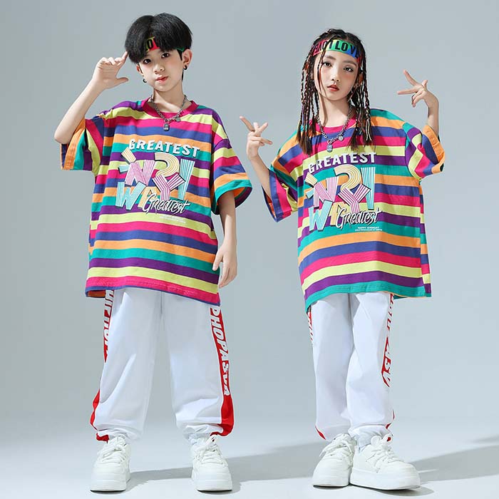 キッズ子供用ダンス衣装ヒップホップ...