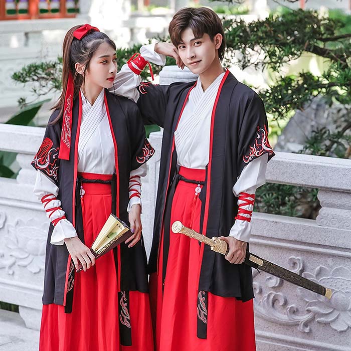 樂天商城 - 漢服 メンズ レディース チャイナ服 華流コスプレ衣装 カンフー衣装 中国古代伝統漢服 ハロウィン コスプレ 仮装 衣装 大人 刺繍 中華服 コスチューム 変装 舞台ステージ衣装 チャイナ服 コスプレ 中華風 コスプレ 仮装 イベント 学園祭 文化祭 時代劇 武術 仮装
