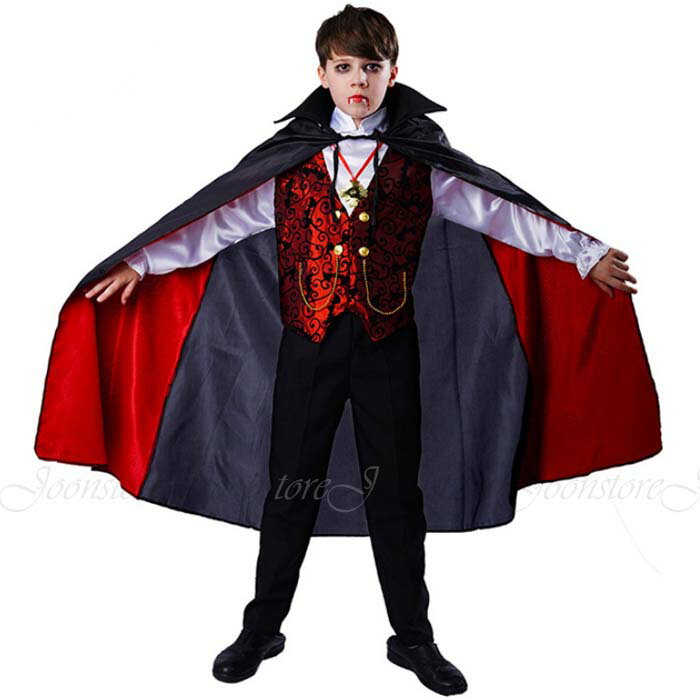 ハロウィン 衣装 子供 男の子 バンパイア 吸血鬼 仮装 コスプレ コスチューム 仮装 衣装 子供用 ハロウィン 仮装 子供 吸血鬼 バンパイア ドラキュラ ハロウィン衣装 キッズ ハロウィン コスプレ コスチューム 仮装 変装 Halloween セット服
