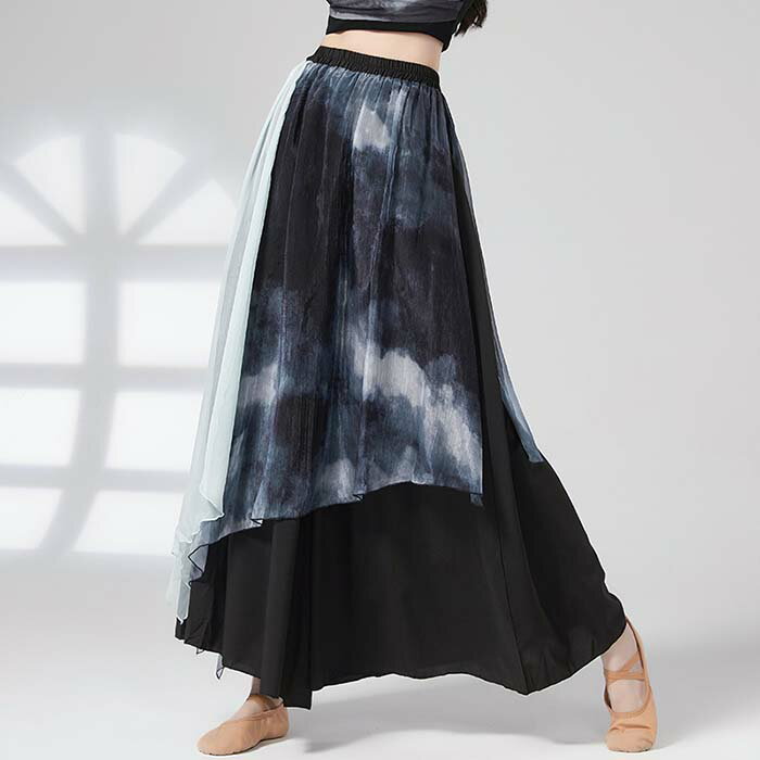 ダンスパンツレディースシフォンワイ...