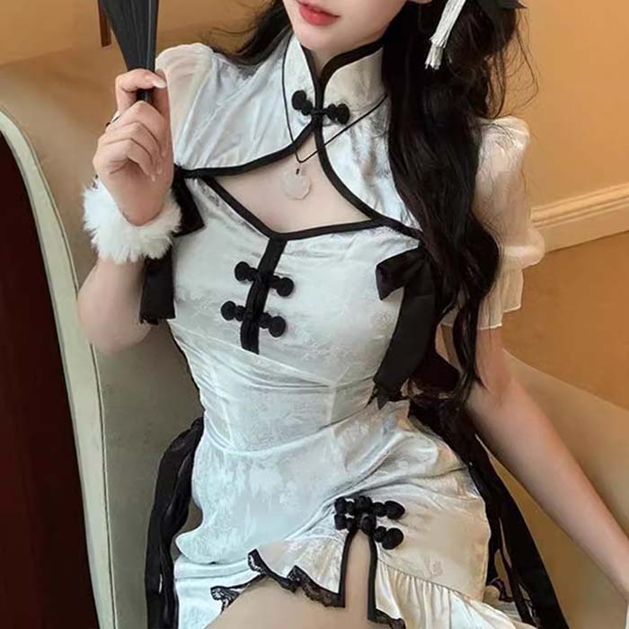 乐天商城 - チャイナドレス コスプレ セクシー ドレス 大きいサイズ チャイナ コスプレ コスチューム ボディコン ワンピ ワンピース コスプレ 衣装 エロ エロい チャイナ服 セクシー チャイナドレス 女装 変装 衣装 コスチューム コスプレ衣装 ハロウィン仮装 コスプレ仮装