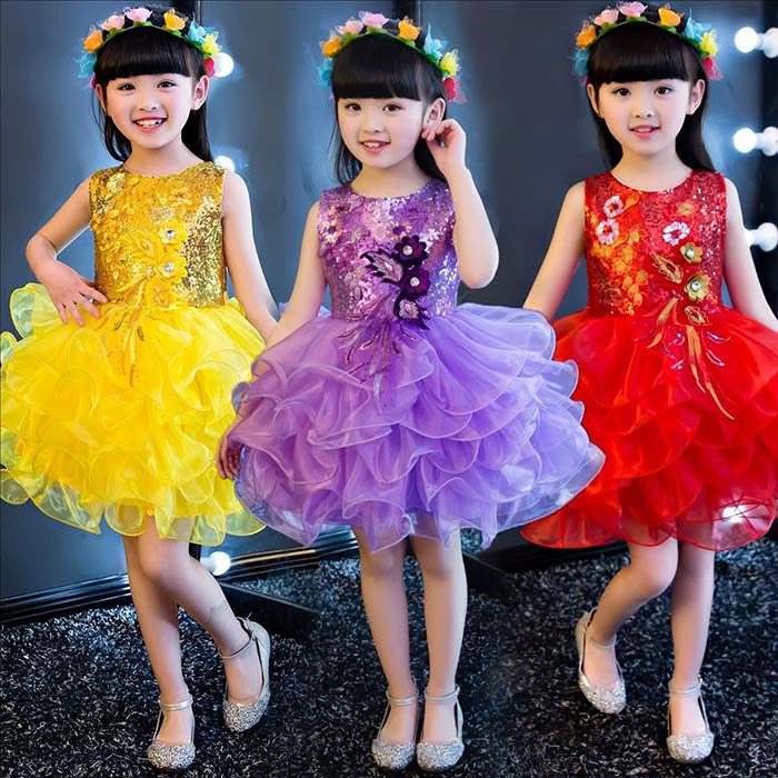 乐天商城 - キッズ ダンス 衣装 ワンピース スパンコール 子供 チュチュスカート ふんふん チュチュワンピース キッズ ダンス衣装 チアダンス ガールズ 110 120 130 140 150 160 子供服 キッズ ジュニア 舞台ステージ衣装 ジュニア 発表会 ダンス衣装 女の子 舞台 応援団 団体服