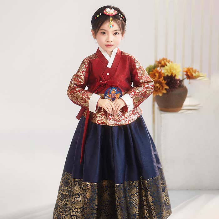 樂天商城 - 韓国民族衣装 チマチョゴリ キッズ 子供用 韓服 ドレス 刺繍 チマチョゴリ 子供ドレス 女の子 結婚式ドレス 発表会 七三五 学園際 文化際 コスチューム ドレス 韓服宮廷風 イベント服 舞台 ステージ 衣装 コスプレ衣装 写真撮影 演出服