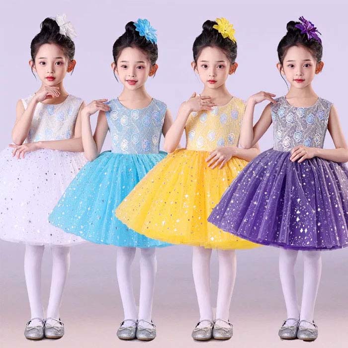 キッズダンス衣装 スパンコール ワンピース 女の子 子供 チュチュドレス キラキラ スパンコール キッズ ダンス衣装 チアダンス ガールズ 100 110 120 130 140 150 160 子供服 キッズ ジュニア 舞台ステージ衣装 ジュニア 発表会 ダンス衣装 女の子 衣装 派手 舞台 応援団