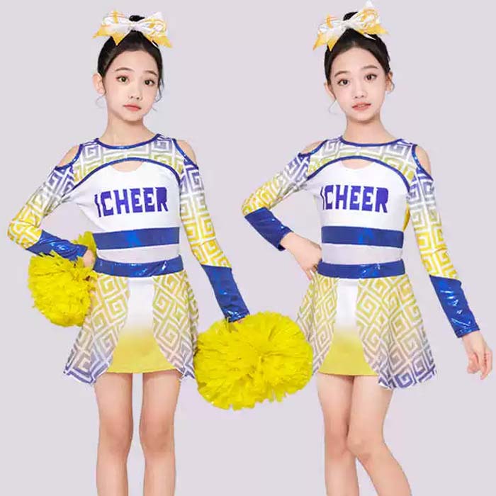 商品 チアダンス衣装 内容 レオタード+スカート（靴下・頭飾り付き） 素材 ポリエステル サイズ XXS 身長110-120 体重10-15kg バスト56 ウエスト50 XS 身長120-130 体重15-20kg バスト60 ウエスト54 S 身長130-140 体重20-26kg バスト65 ウエスト58 M 身長140-150 体重26.5-33kg バスト70 ウエスト62 L 身長150-160 体重33.5-42kg バスト76 ウエスト66 XL 身長160-170 体重42.5-51kg バスト82 ウエスト72 2XL 身長165-175 体重51.5-60kg バスト88 ウエスト78 3XL 身長170-180 体重60-62.5kg バスト94 ウエスト84 ご了承いただきたいこと： ・採寸サイズなので若干の誤差がある場合がございます。 ・お使いのモニターの設定状況により、実際のカラーの色味と異なる場合ございます。 ・機械による生産過程において、どうしても生地を織る際の糸の継ぎ目や多少のほつれ等が生じている場合がございます。 ・万が一、欠品の場合、メールにてご連絡いたします。 　以上を、ご了承の上お買い求め下さいませ。商品 チアダンス衣装 内容 レオタード+スカート（靴下・頭飾り付き） 素材 ポリエステル サイズ XXS 身長110-120 体重10-15kg バスト56 ウエスト50 XS 身長120-130 体重15-20kg バスト60 ウエスト54 S 身長130-140 体重20-26kg バスト65 ウエスト58 M 身長140-150 体重26.5-33kg バスト70 ウエスト62 L 身長150-160 体重33.5-42kg バスト76 ウエスト66 XL 身長160-170 体重42.5-51kg バスト82 ウエスト72 2XL 身長165-175 体重51.5-60kg バスト88 ウエスト78 3XL 身長170-180 体重60-62.5kg バスト94 ウエスト84 ご了承いただきたいこと： ・採寸サイズなので若干の誤差がある場合がございます。 ・お使いのモニターの設定状況により、実際のカラーの色味と異なる場合ございます。 ・機械による生産過程において、どうしても生地を織る際の糸の継ぎ目や多少のほつれ等が生じている場合がございます。 ・万が一、欠品の場合、メールにてご連絡いたします。 　以上を、ご了承の上お買い求め下さいませ。