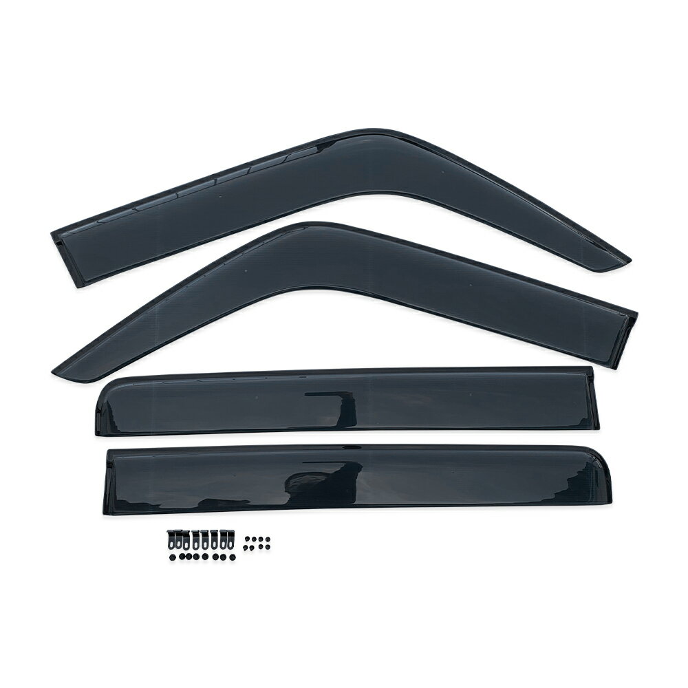 タンク M900A M910A ドアバイザー サイドバイザー ダイハツ トール タンク ルーミー バイザー M900系 M910系 サイドバイザー ドアバイザー サイドドア 金具付き 雨避け 換気 外装パーツ 非純正 カー用品 新品