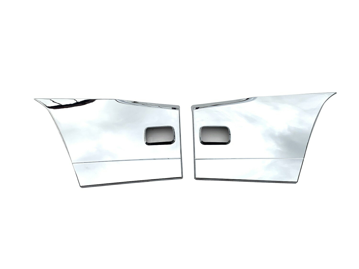 【送料無料】 いすゞ ファイブスター ギガ メッキ ドア アンダー ガーニッシュ 左右 貼り付け サイドパ..