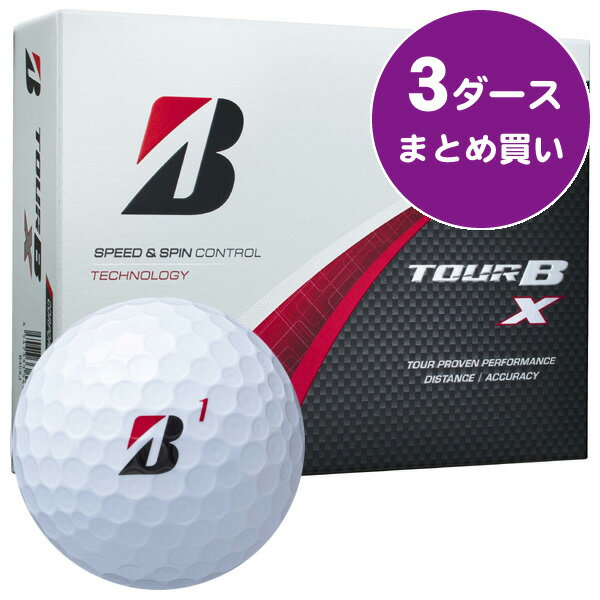 【11/25限定★抽選100%Pバック★要エントリー+最大10%オフCP配布中】 ブリヂストン 2024 ツアーB X ゴルフボール (コーポレートカラー) [...