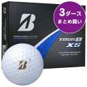 ブリヂストン 2024 ツアーB XS ゴルフボール （パールホワイト） ［3ダースまとめ買い 36球入り］