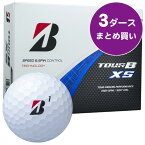 ブリヂストン 2024 ツアーB XS ゴルフボール （コーポレートカラー） ［3ダースまとめ買い 36球入り］