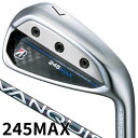 ブリヂストン 245MAX アイアン 5本セット VANQUISH BSi for MAX 7/ 8/ 9/PW1/PW2 右利き用