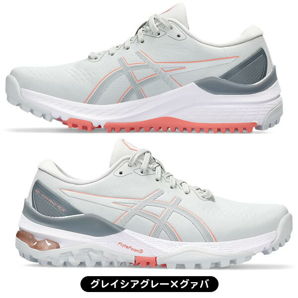 レディース アシックス 2024 ゲル KAYANO エース2 1112A050 スパイクレス ゴルフシューズ 女性用