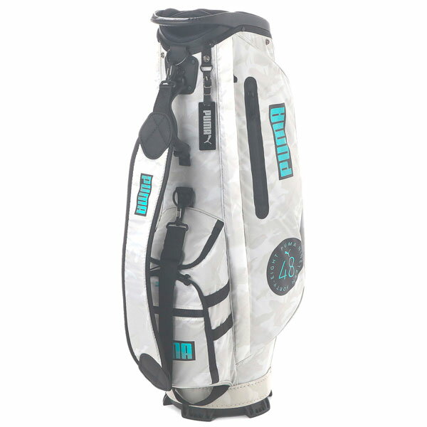 【★3/1限定★抽選で1/2 最大100%Pバック+ほぼ全商品10%オフCP配布中※対象外あり】 ★付属ネームタグ刻印無料★プーマ 2022 ゴルフ グラフィック 079717 キャディバッグ 珍しい おしゃれ おすすめ 人気