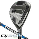 【★5/1限定★抽選で1/2 最大100%Pバック】 テーラーメイド Qi35 MAX レスキュー Diamana Blue TM60 右利き用 キューアイ35...