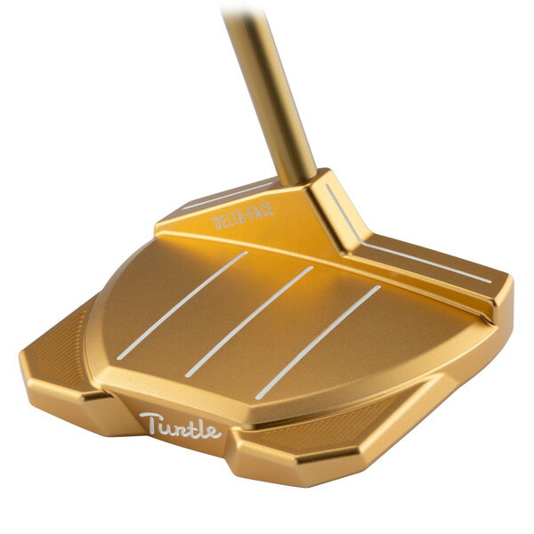 最大10%OFFクーポン発行中【11/19〜11/28】 キャスコ 2025 9/9 デルタフェース タートル DFT023 アンティークゴールド パター 右利き用 日本正規品