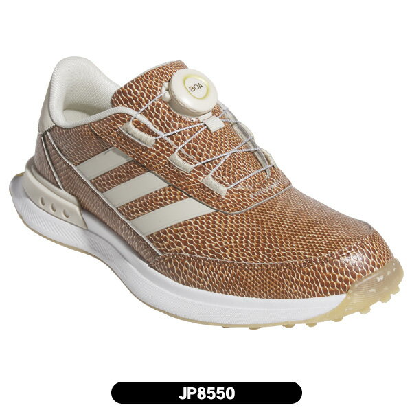 最大10%OFFクーポン発行中【11/01〜11/13】 アディダス ゴルフシューズ ウィメンズ S2G SL BOA 25 NKB78 レディース スパイクレス ダイヤル搭載 防水 2025年モデル 珍しい おしゃれ おすすめ 人気