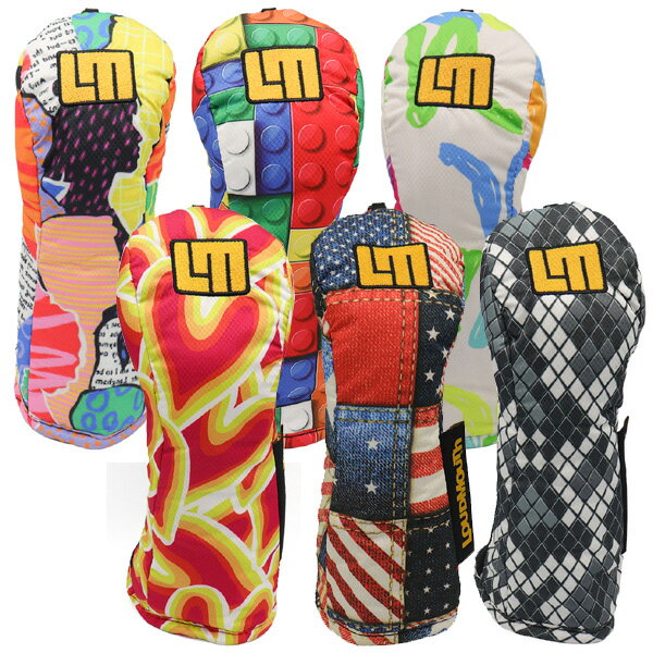 【11/25限定★抽選100%Pバック★要エントリー+最大10%オフCP配布中】 ラウドマウス ヘッドカバー LM-HC0019CH UT メンズ レディース ...