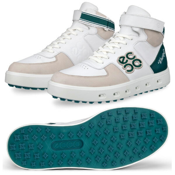 【11/1限定★抽選100%Pバック★要エントリー+最大10%オフCP配布中】 最大10%OFFクーポン発行中【10/21〜10/29】 ecco ゴルフシューズ ストリート 720 110713 レディース スパイクレス 紐 シューレース GORE-TEX 防水 2025年モデル 珍しい おしゃれ おすすめ 人気