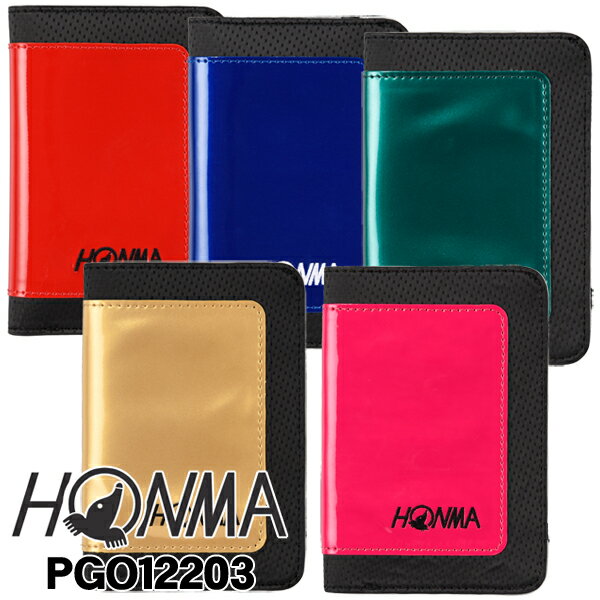 【11/25限定★抽選100%Pバック★要エントリー+最大10%オフCP配布中】 パークゴルフ スコアカードケース 本間ゴルフ PGO12203 パークゴルフ用スコアケース 2022年モデル