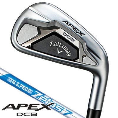 【訳あり品】キャロウェイ 2021 APEX DCB アイアン 6本セット （#5/#6/#7/#8/#9/PW） NS－PRO ZELOS7 キャロウェイ APEX DCB アイアンセット