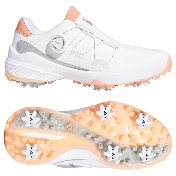【レディス／女性用】アディダス 2023 ZG23 BOA HP2225 ゴルフシューズ 珍しい おしゃれ おすすめ 人気
