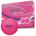 【レディス／女性用】スリクソン 2021 ソフトフィールレディ ゴルフボール （パッションピンク） ［1ダース］ その1