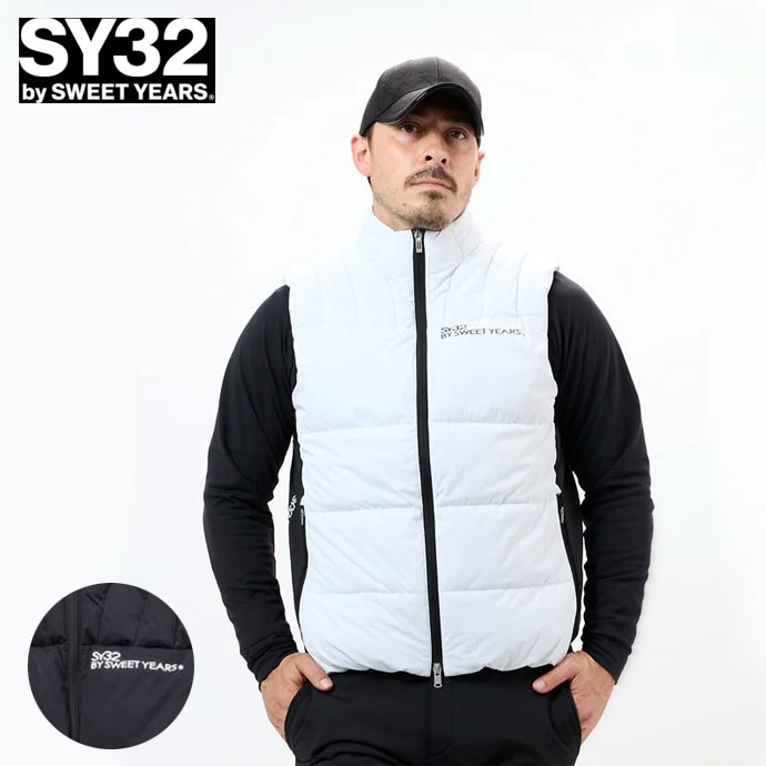 【★2/20限定★抽選で1/2 最大100%Pバック】 SY32 STRETCHKNITLAMIVEST 24A046