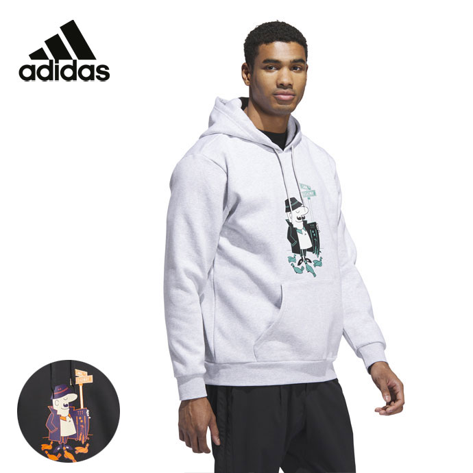 【11/18限定★抽選100%Pバック★要エントリー+最大10%オフCP配布中】 ゴルフウェア アディダス アウター ビヨンドザコースCHIPNYCフーディー KKR00 メンズ