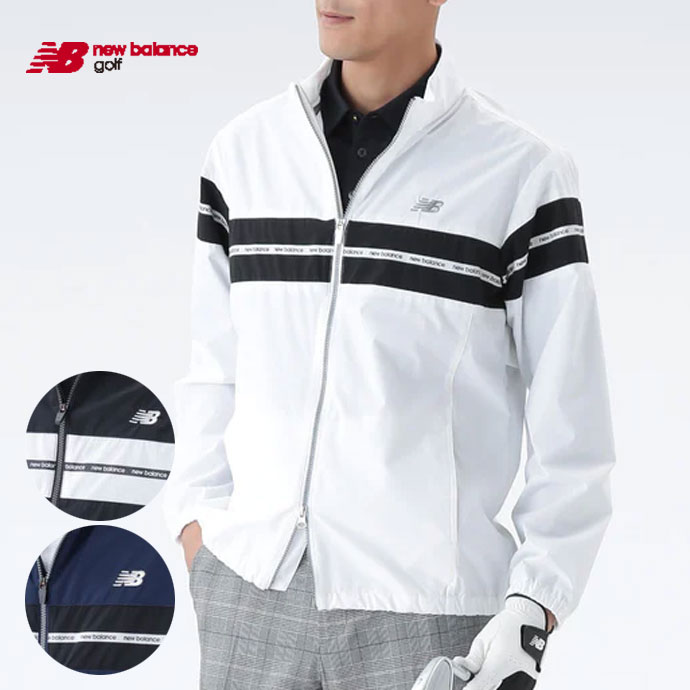 最大10%OFFクーポン発行中【11/19〜11/28】 ゴルフウェア ニューバランス アウター FULL ZIP WIND BLO...