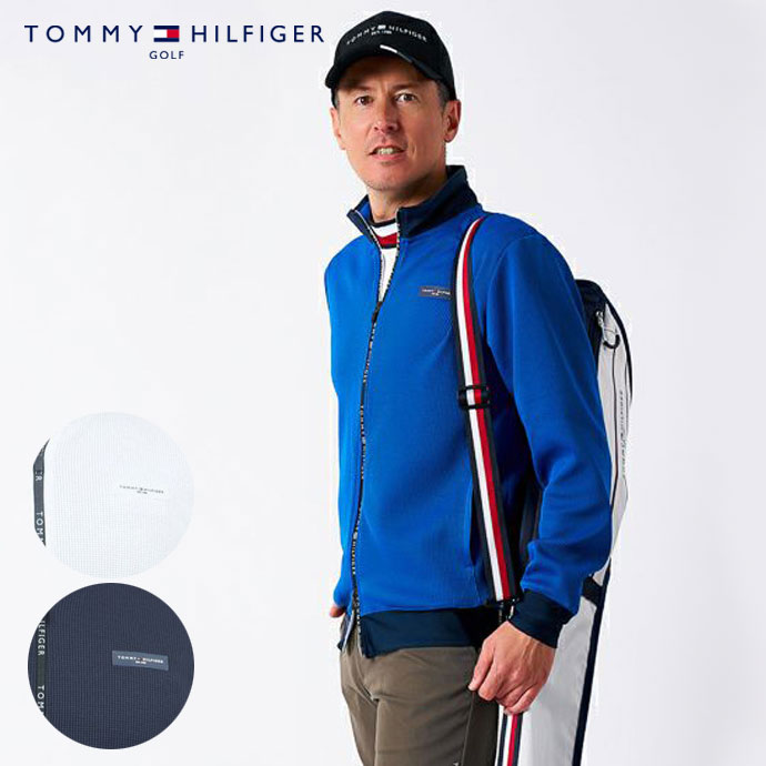 【11/10限定★抽選100%Pバック★要エントリー+最大10%オフCP配布中】 ゴルフウェア トミーヒルフィガー アウター スウェットジャケット THMA552 メンズ